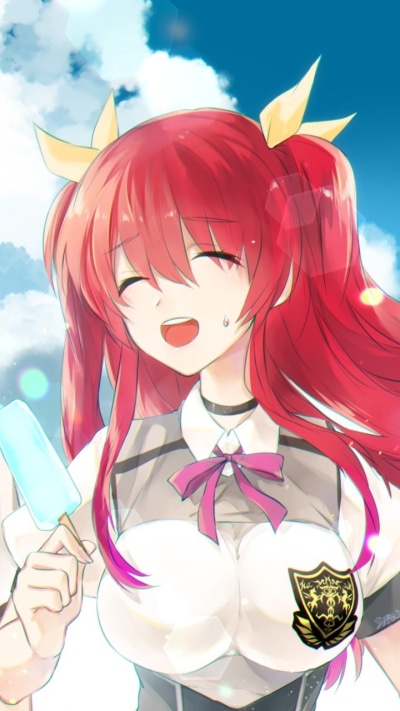 Anime Chivalry of a Failed Knight, Stella Vermillion, 720x1280