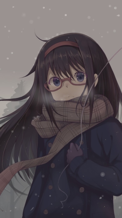 Anime Puella Magi Madoka Magica, Homura Akemi, 720x1280