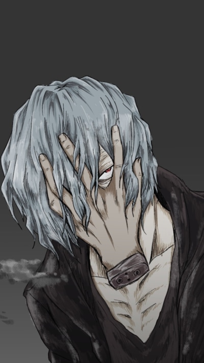 Anime My Hero Academia, Tomura Shigaraki, 720x1280