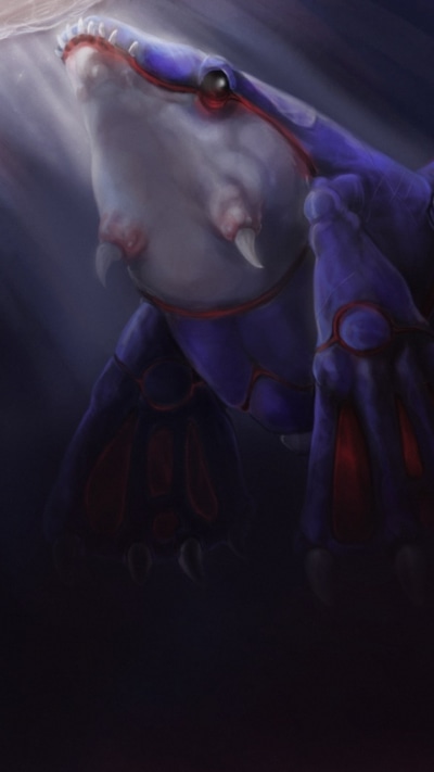 Anime Pokémon, Legendary Pokémon, Kyogre (Pokémon), 720x1280