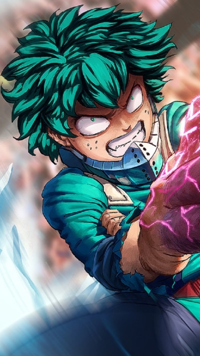 Anime My Hero Academia, Izuku Midoriya, 720x1280