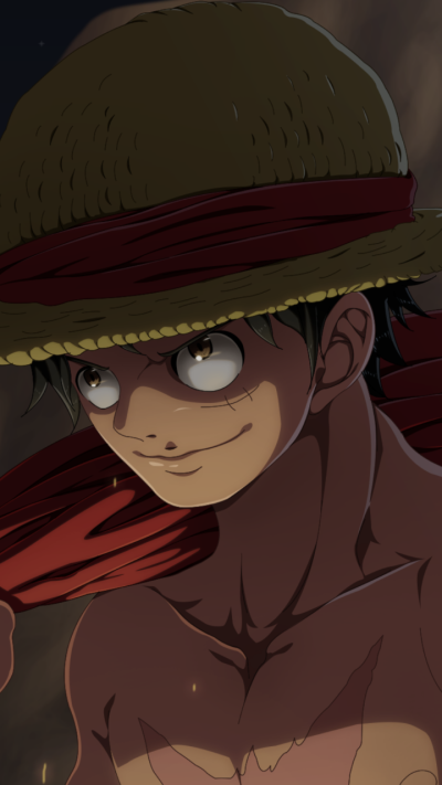 Anime One Piece, Monkey D. Luffy, 720x1280