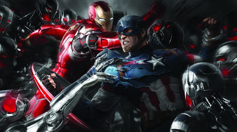 iron man, captain america, 5k, artwork, hd, 4k, superheroes
