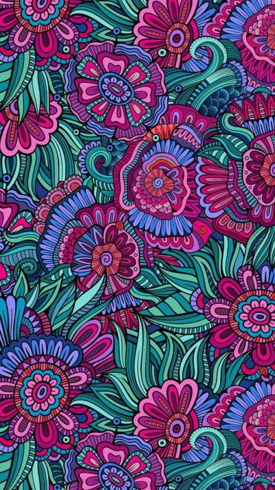 Artistic Flower, Colors, 720x1280