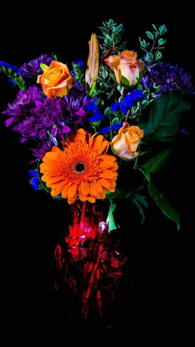 Man Made Flower, Bouquet, Colorful, 720x1280