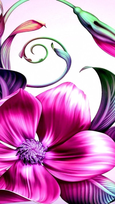 Artistic Flower, 720x1280