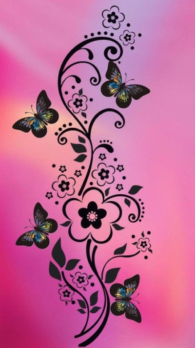 Artistic Butterfly, 720x1280