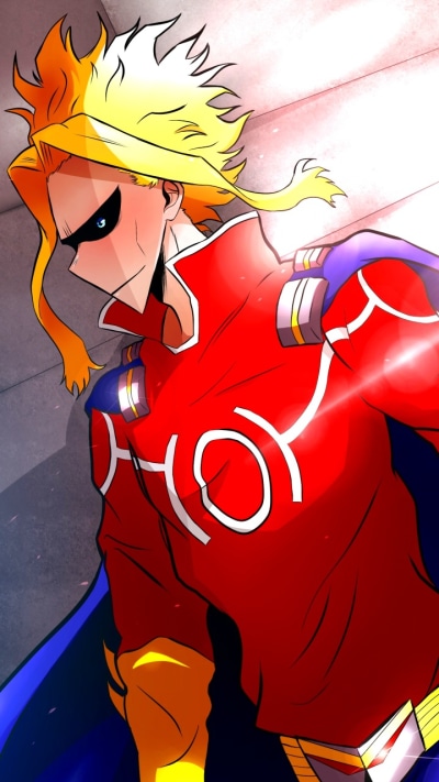 Anime My Hero Academia, All Might, 720x1280