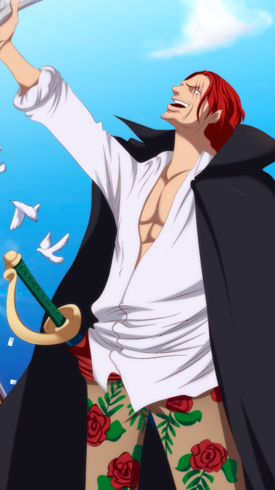 Anime One Piece, Shanks (One Piece), 720x1280