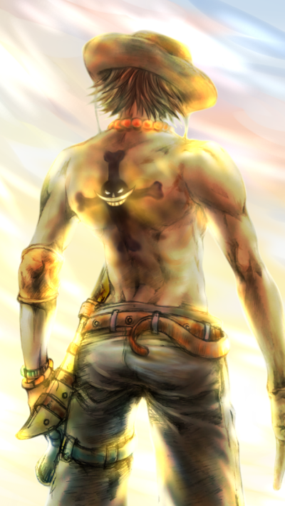 Anime One Piece, Portgas D. Ace, 720x1280