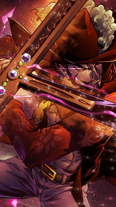 Anime One Piece, Dracule Mihawk, 720x1280