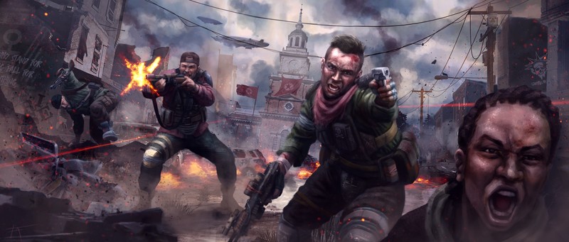 homefront the revolution, games, ps games, xbox games, pc games, hd, 4k, artist, artwork, digital art