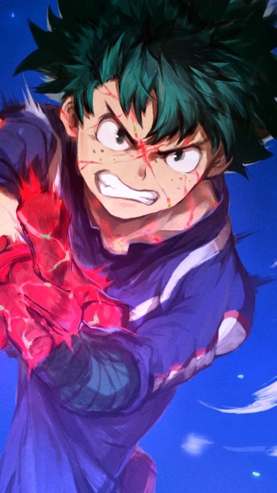 Anime My Hero Academia, Izuku Midoriya, 720x1280