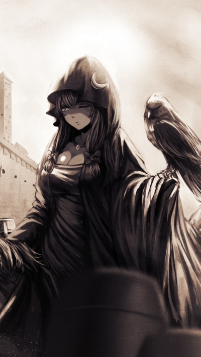 Anime Touhou, Patchouli Knowledge, 720x1280