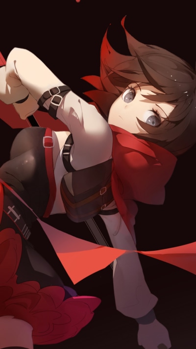 Anime RWBY, Ruby Rose (RWBY), 720x1280