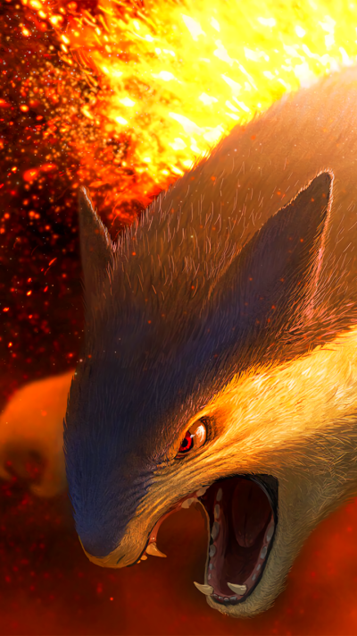 Anime Pokémon, Typhlosion (Pokemon), 720x1280