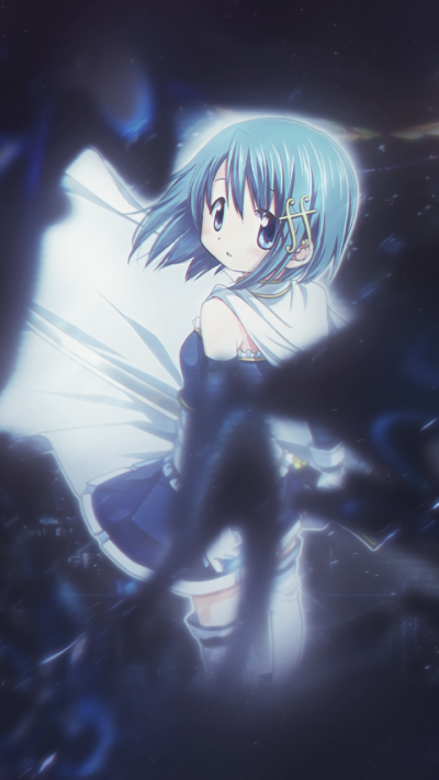 Anime Puella Magi Madoka Magica, Sayaka Miki, 720x1280