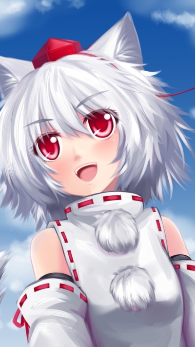 Anime Touhou, Momiji Inubashiri, 720x1280