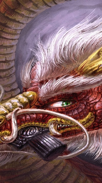 Fantasy Dragon, Chinese Dragon, Blood, Sword, 720x1280