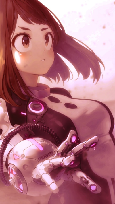 Anime My Hero Academia, Ochaco Uraraka, 720x1280