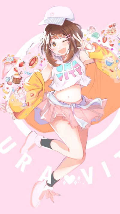 Anime My Hero Academia, Ochaco Uraraka, 720x1280