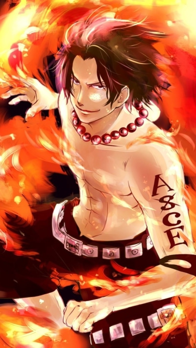 Anime One Piece, Portgas D. Ace, 720x1280