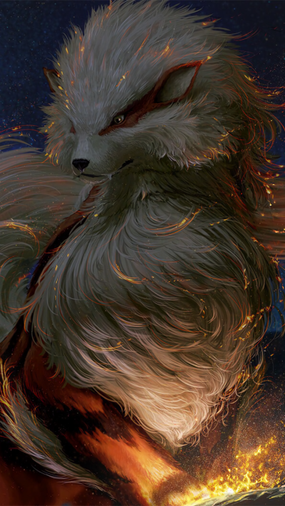 Anime Pokémon, Arcanine (Pokémon), 720x1280