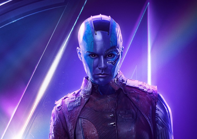 nebula, avengers infinity war, movies, 2018 movies, hd, poster