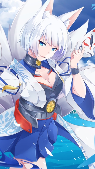 Anime Azur Lane, Kaga (Azur Lane), 720x1280