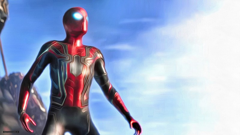 spiderman, avengers infinity war, infinity war, 2018 movies, 4k, hd, artwork, artist, digital art, deviantart
