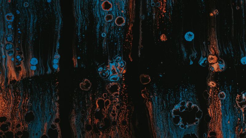 liquid, paint, stains, fluid art, 4k