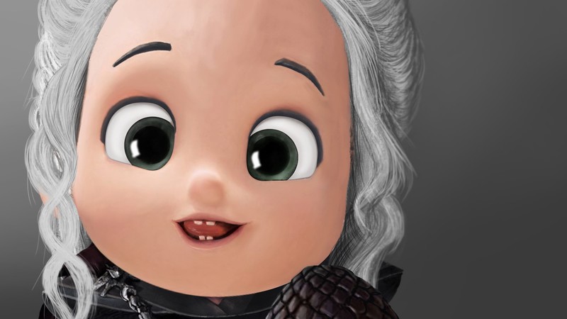 game of thrones, daenerys targaryen, artwork, artist, digital art, hd, artstation