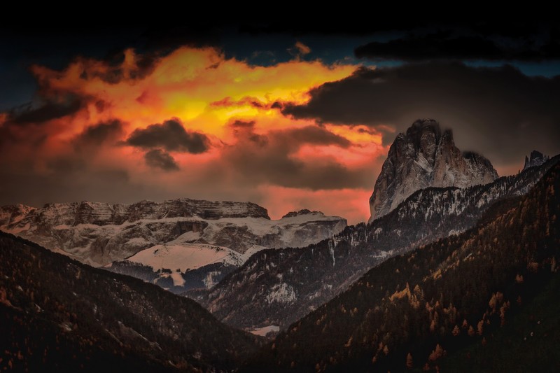 mountains, sky, nature, hd, 4k, rocks, sky