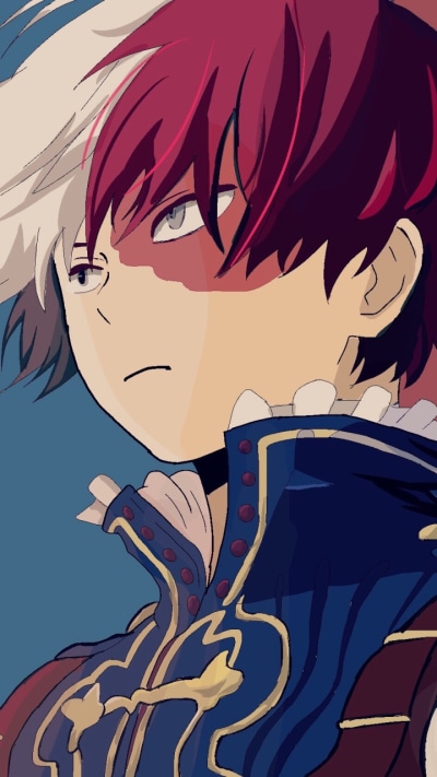 Anime My Hero Academia, Shoto Todoroki, 720x1280