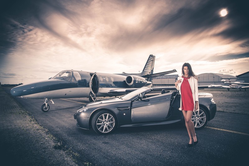 aston martin, cars, hd, 4k, 5k, girls, photoshoot