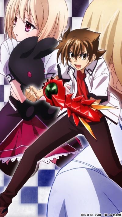 Anime High School DxD, Yuuto Kiba, Issei Hyoudou, 720x1280