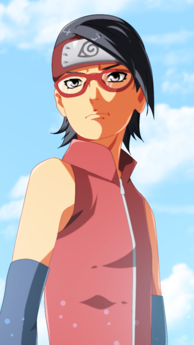 Anime Boruto, Sarada Uchiha, 720x1280
