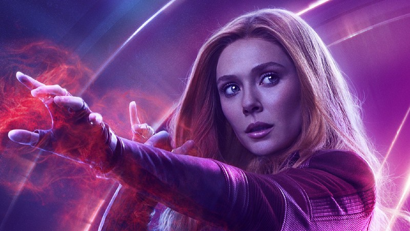 wanda maximoff, avengers infinity war, 2018 movies, movies, hd, poster