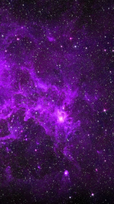Sci Fi Nebula, Purple, Sci Fi, Space, Stars, 720x1280