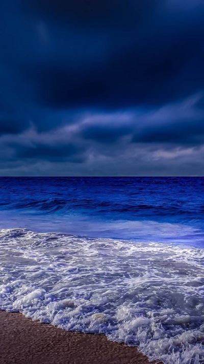 Earth Ocean, Cloud, Sea, Horizon, Blue, Earth, 720x1280