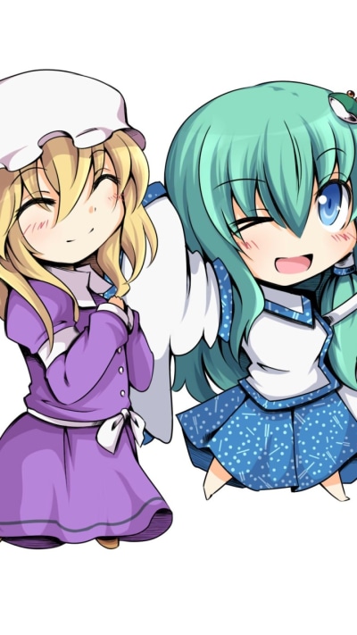 Anime Touhou, Sanae Kochiya, 720x1280