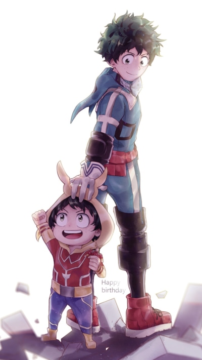 Anime My Hero Academia, Izuku Midoriya, 720x1280