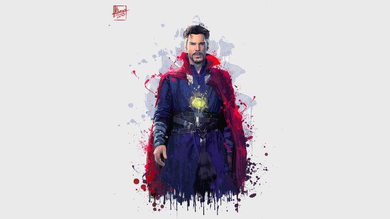 doctor strange, avengers infinity war, 2018 movies, movies, hd, 4k, artwork, artist, artstation