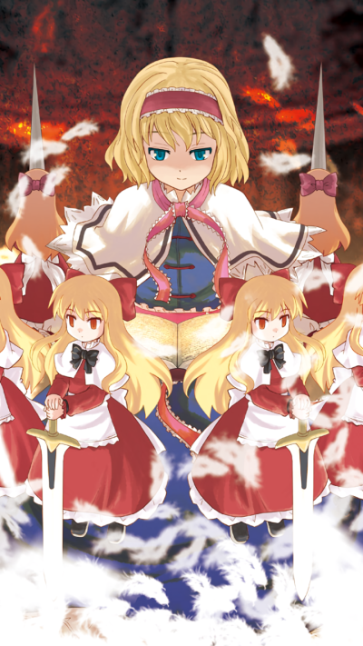 Anime Touhou, Alice Margatroid, 720x1280