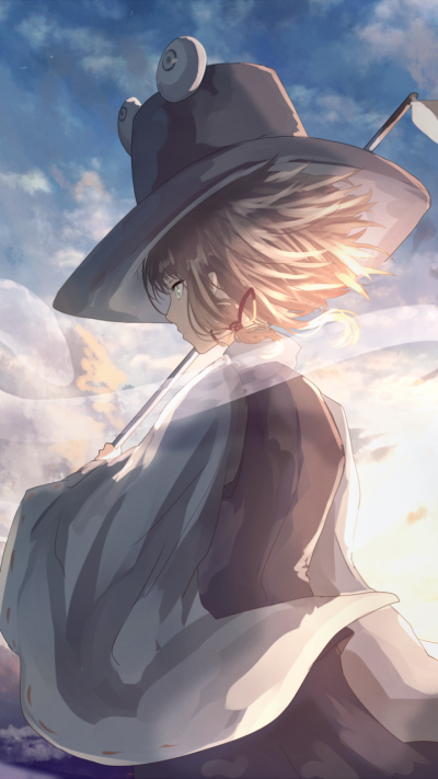 Anime Touhou, Suwako Moriya, 720x1280