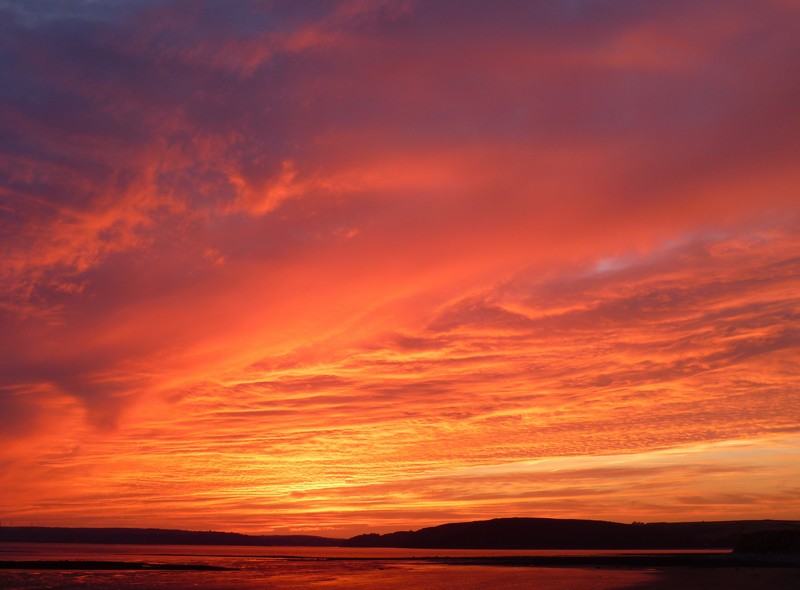 sky, sunrise, landscape, nature, hd, 4k