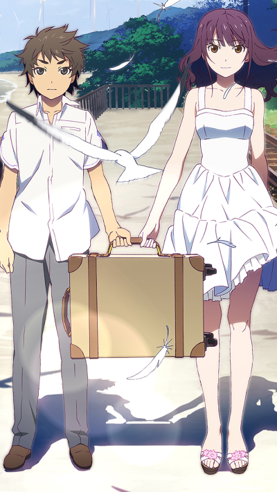 Anime Uchiage Hanabi, Shita kara Miru ka? Yoko kara Miru ka?, 720x1280