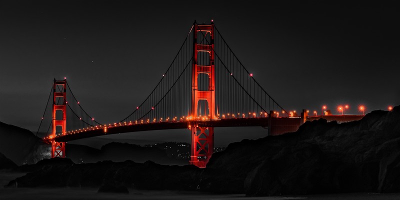 golden gate bridge, bridge, san francisco, world, 4k, hd
