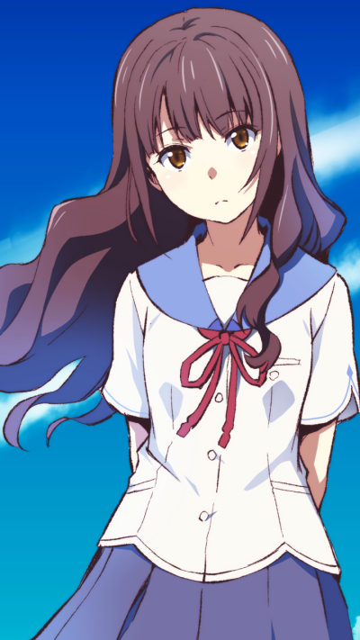 Anime Uchiage Hanabi, Shita kara Miru ka? Yoko kara Miru ka?, 720x1280