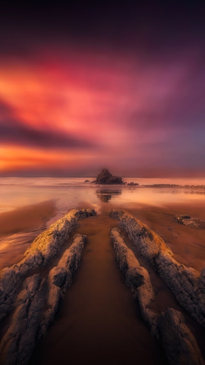 Earth Ocean, Horizon, Cloud, Sunset, Nature, 720x1280